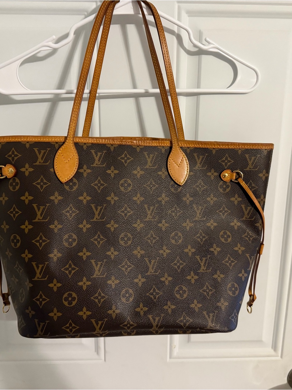 Louis Vuitton Monogram Canvas Tote in Brown and Tan
